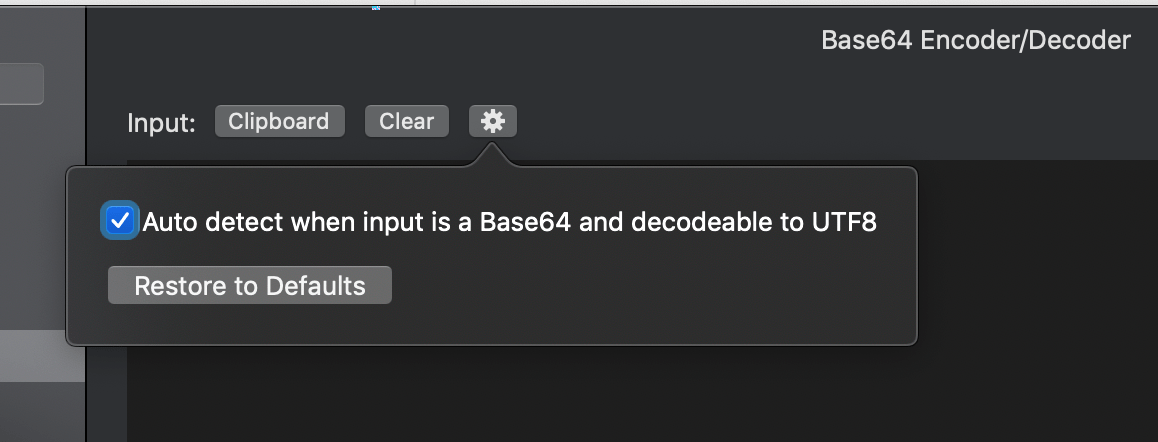 DevUtils.app: Base64 Encoder/Decoder macOS app
